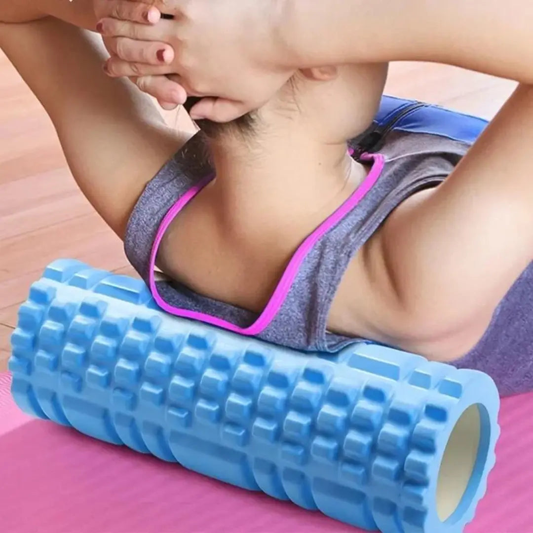 YogaZen - Rolo de Yoga para Alívio Muscular e Flexibilidade da Coluna