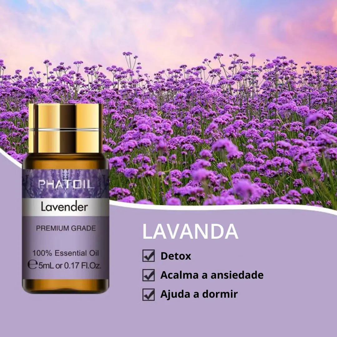 ZenOil - Óleo Essencial Premium 5ml - Lavanda