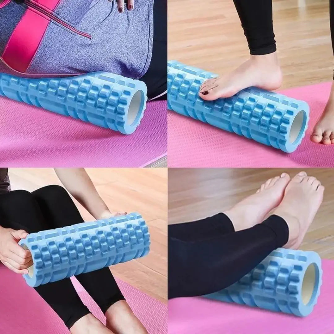 YogaZen - Rolo de Yoga para Alívio Muscular e Flexibilidade da Coluna