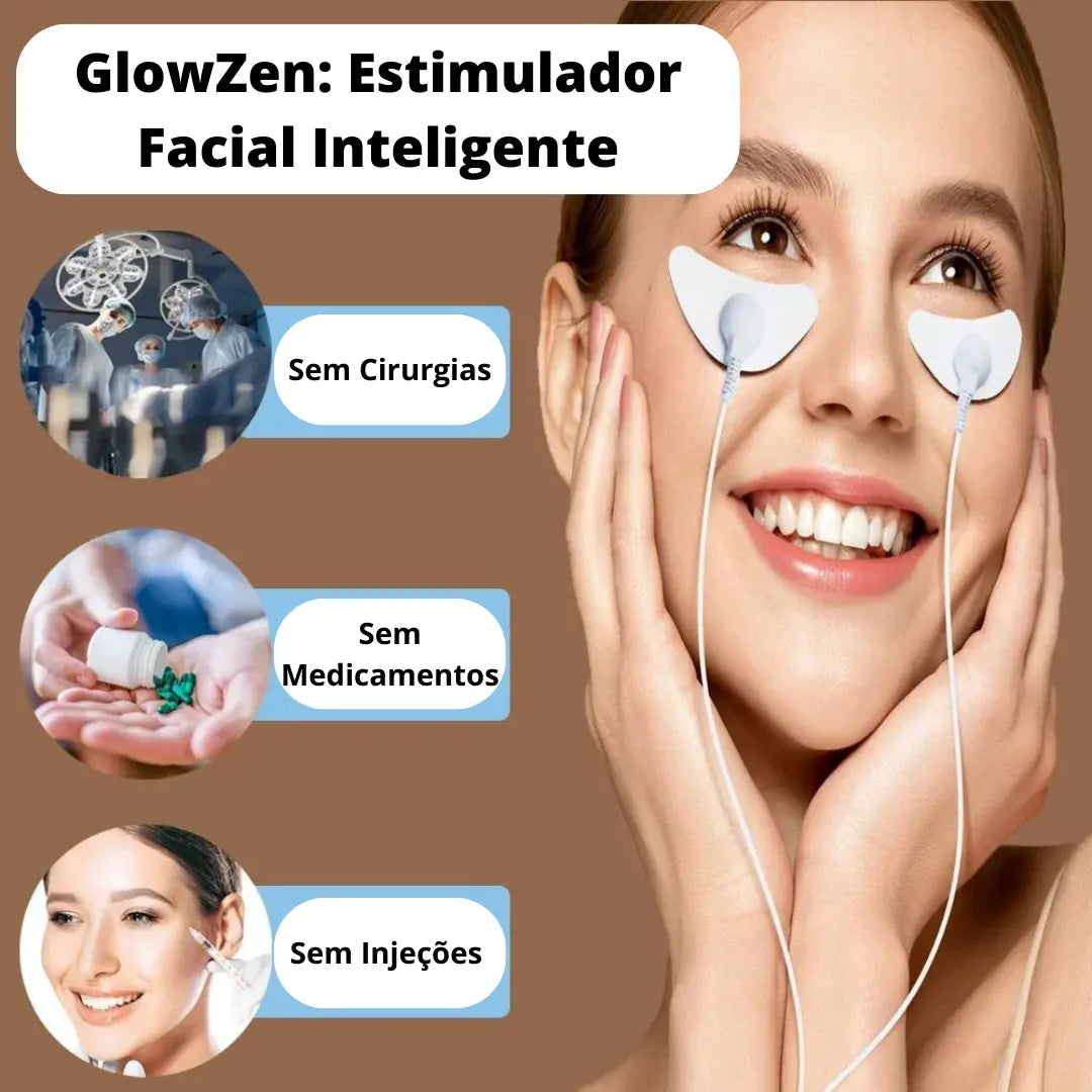 GlowZen - Estimulador Facial Inteligente para uma Pele Jovem e Vibrante