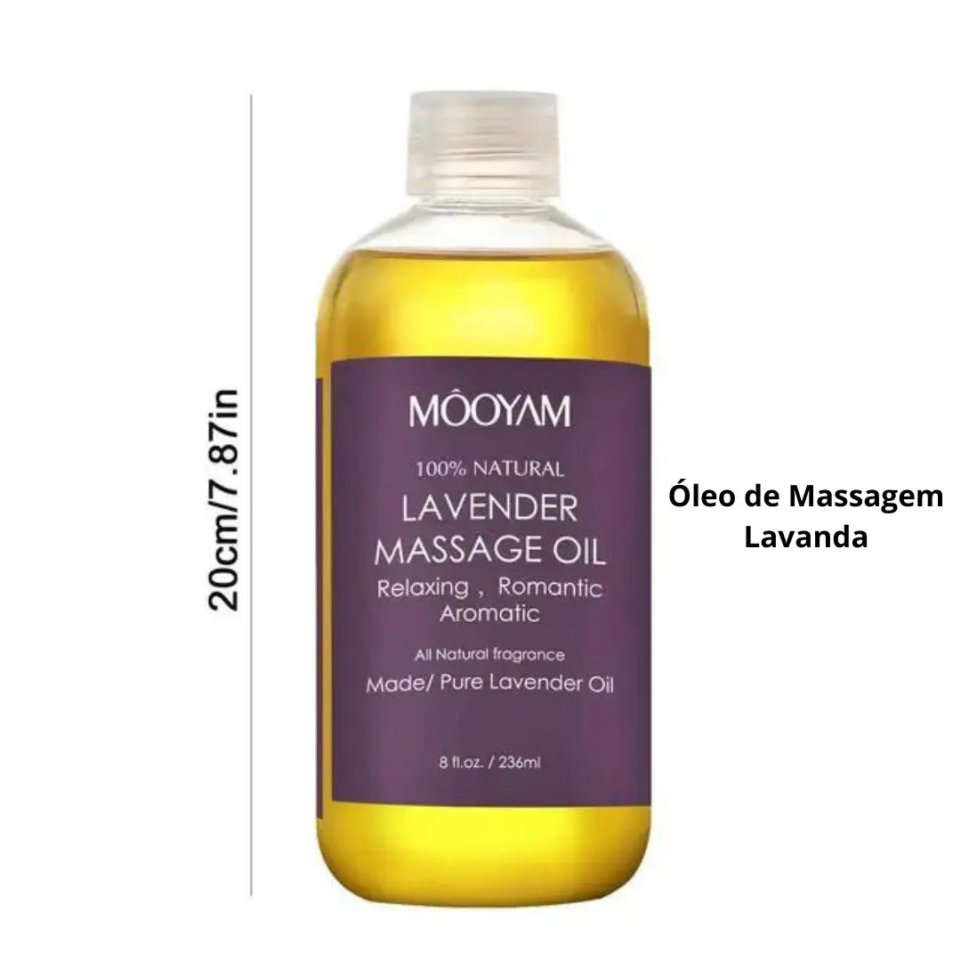 ZenFlow - Óleo de Massagem Calmante e Natural - 236ml