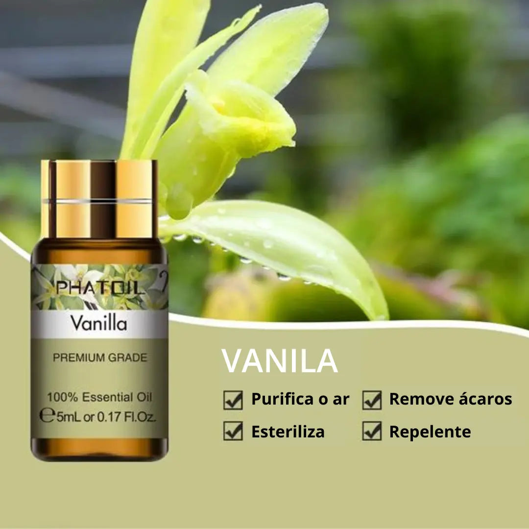 ZenOil - Óleo Essencial Premium 5ml - Vanila