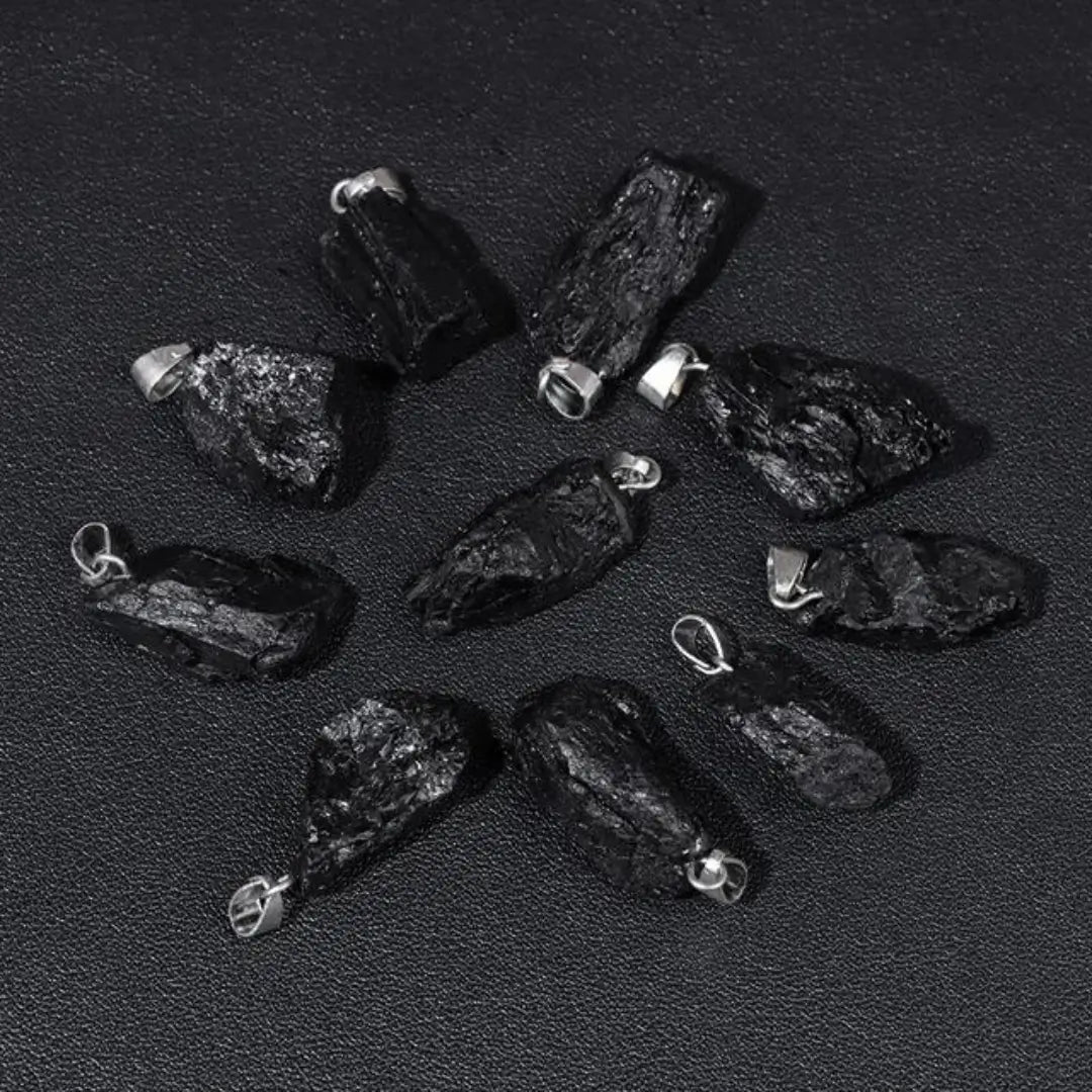 Belezas da Terra - Kit com 5 Pingentes de Pedras Naturais