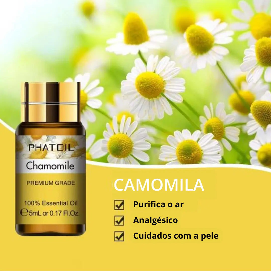 ZenOil - Óleo Essencial Premium 5ml - Camomila