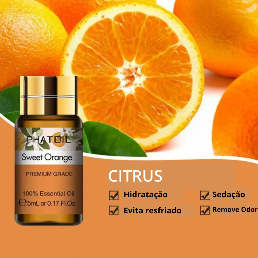 ZenOil - Óleo Essencial Premium 5ml - Citrus