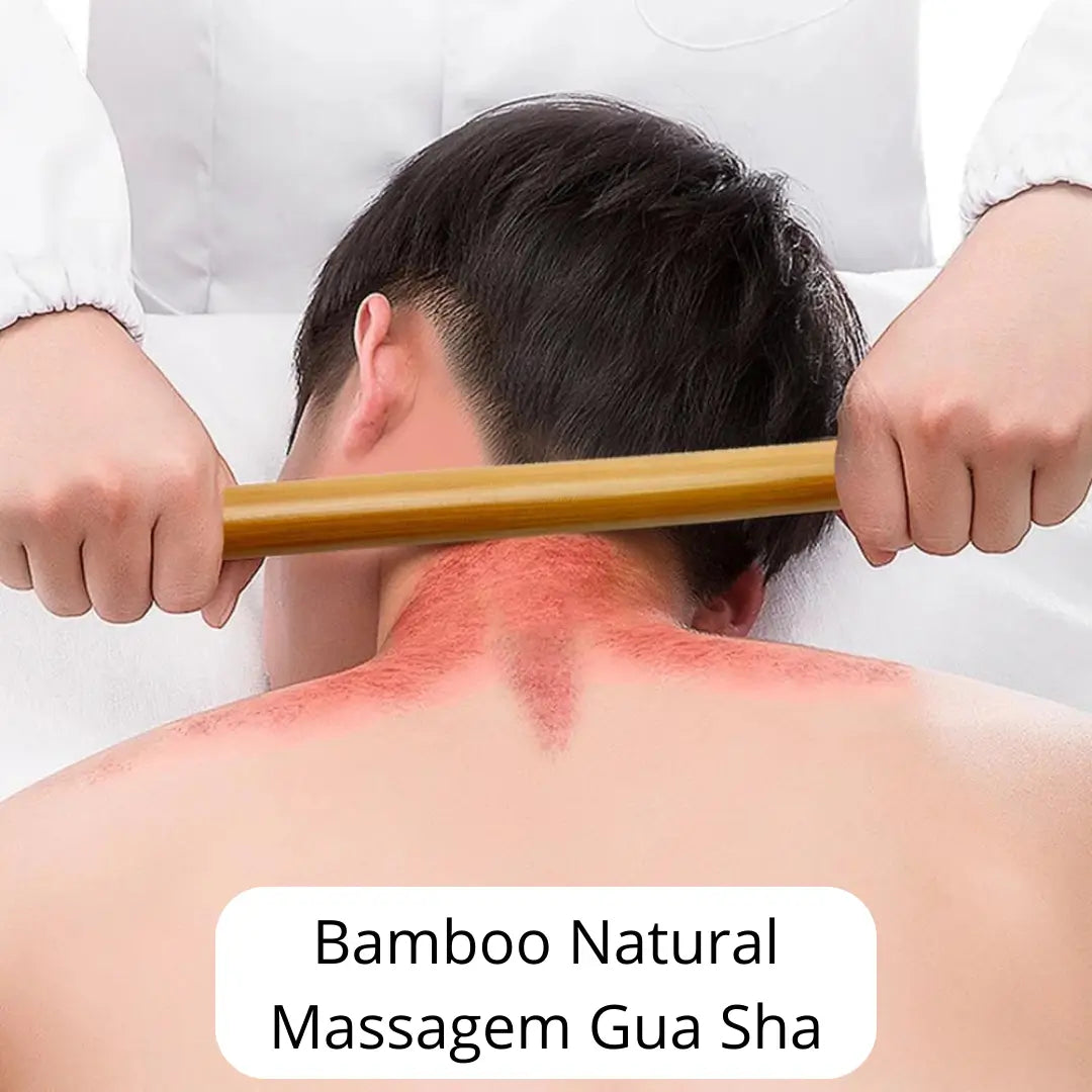 BambuZen - Bastão Terapêutico de Gua Sha Massagem Restauradora