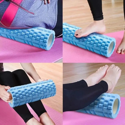 YogaZen - Rolo de Yoga para Alívio Muscular e Flexibilidade da Coluna