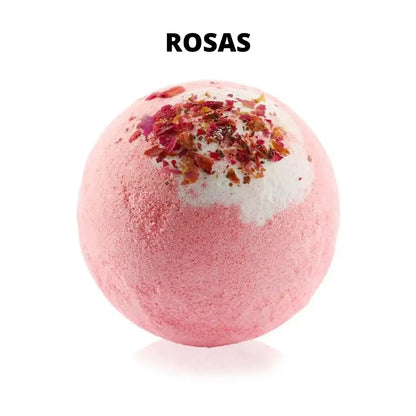 Renovação Floral - Bomba de Banho com Óleos Essenciais 100g