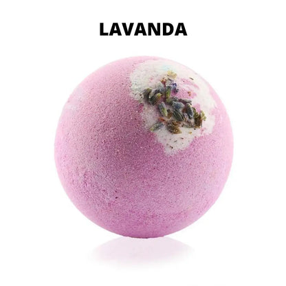 Renovação Floral - Bomba de Banho com Óleos Essenciais 100g