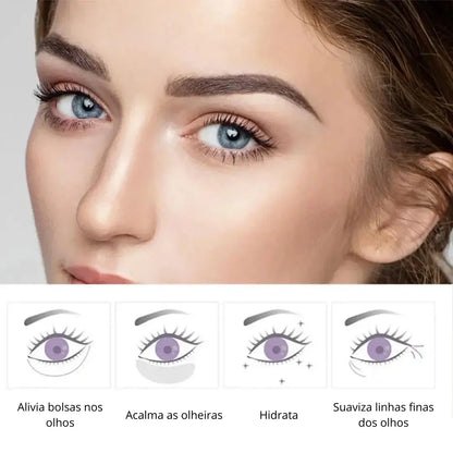 Lavanda Luminosa - Cápsula Serum para os Olhos, Essência Coreana para Cuidados com a Pele