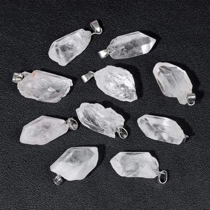 Belezas da Terra - Kit com 5 Pingentes de Pedras Naturais